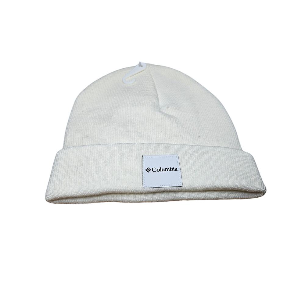 Columbia Beanie Off-White NWOT OSFM